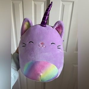 8” unicorn cat squishmallow
